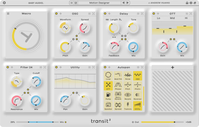 Transit 2の画面